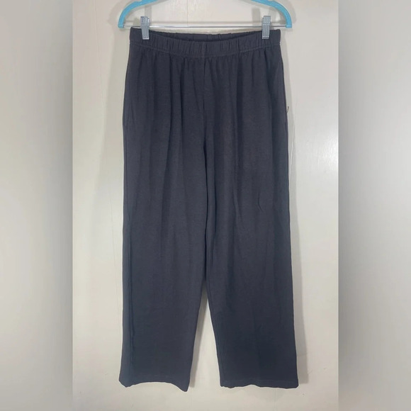 Bryn Walker Bamboo Blend Wide Leg Pull On Stretch Lagenlook Pants Size Medium - Picture 1 of 11